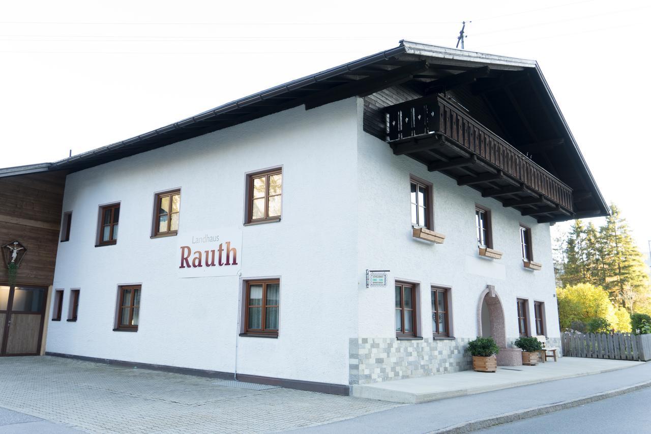 Apartmán Landhaus Rauth Leutasch Exteriér fotografie
